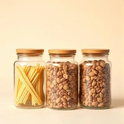 Glass Storage Jar 1200ml